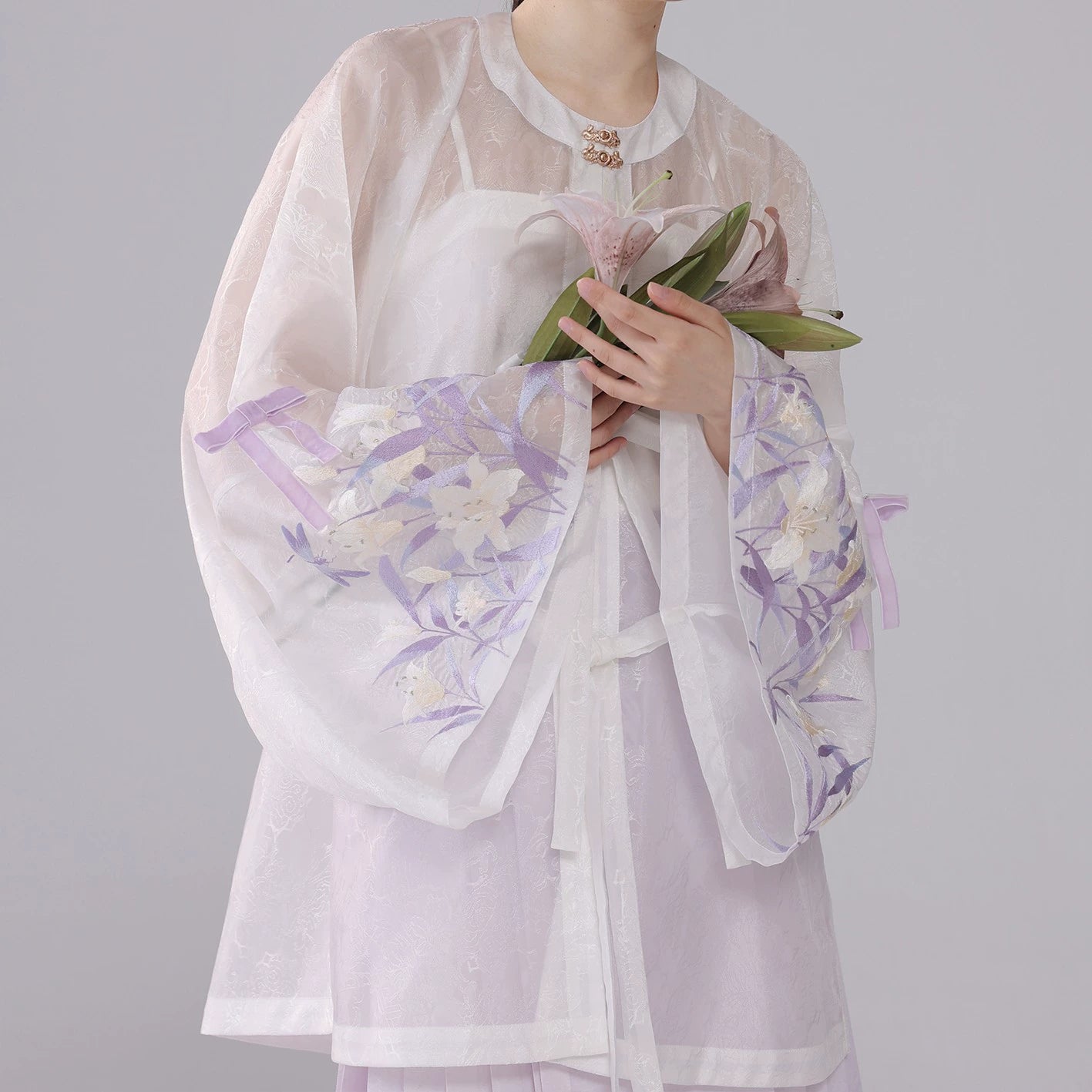 Lookbook Series Strings High-Grade Fabrics Ming Dynasty Gradient Hanfu