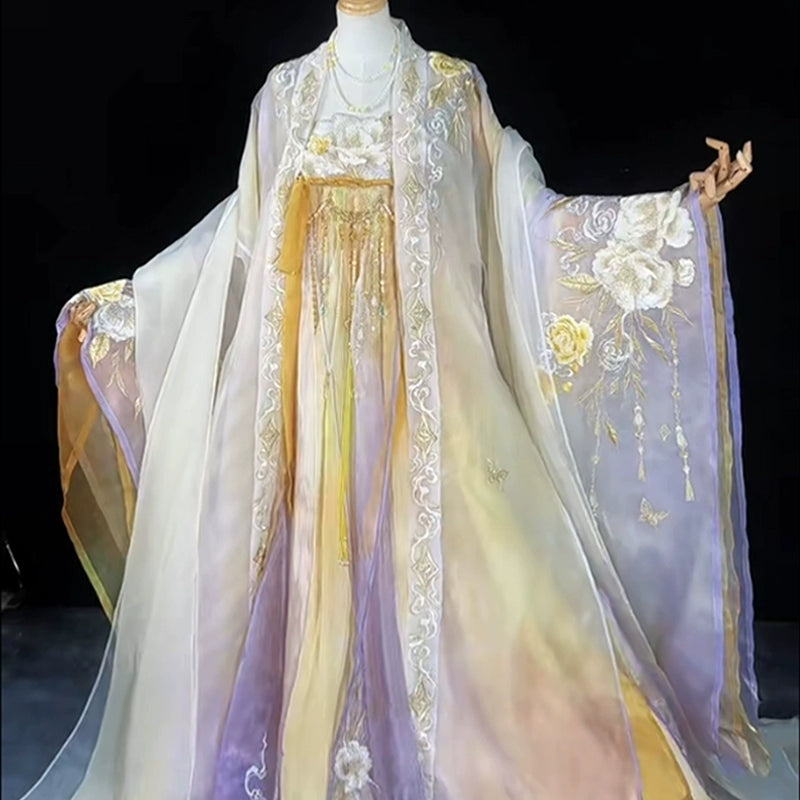Ethereal Dreamscape Series Supreme Hanfu-Camellight