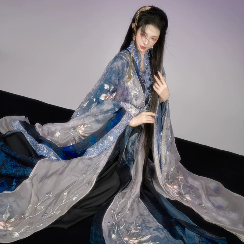 Ethereal Dreamscape Series Supreme Hanfu-Hidden Mist Within Dream