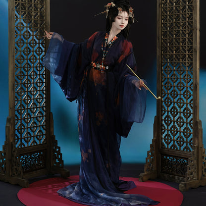 Timeless Fragrance Series Stamens Hanfu Warring Robe