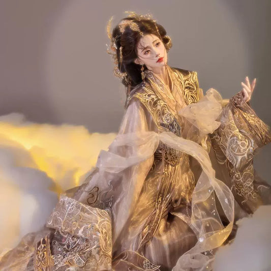 Ethereal Dreamscape Series Supreme Hanfu-Fleeting Ode