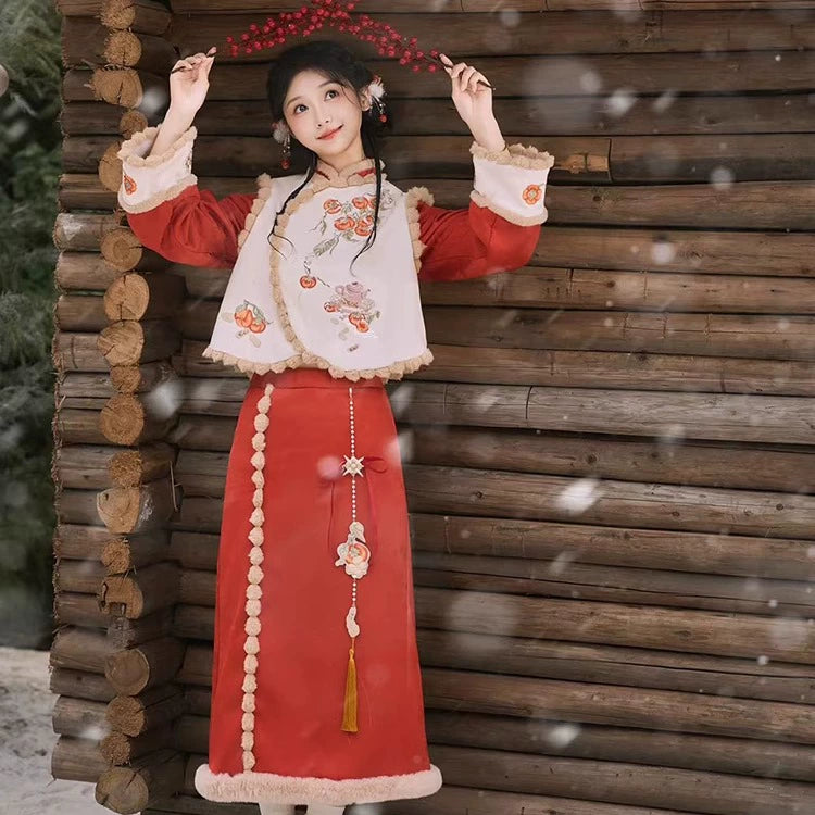 Bestie Series Good Persimmon Peanuts Hanfu