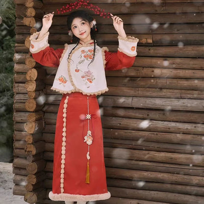 Bestie Series Good Persimmon Peanuts Hanfu