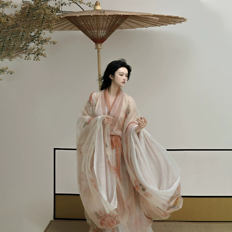 Lookbook Series Summer Autumn Hanfu Floating Drunkenness