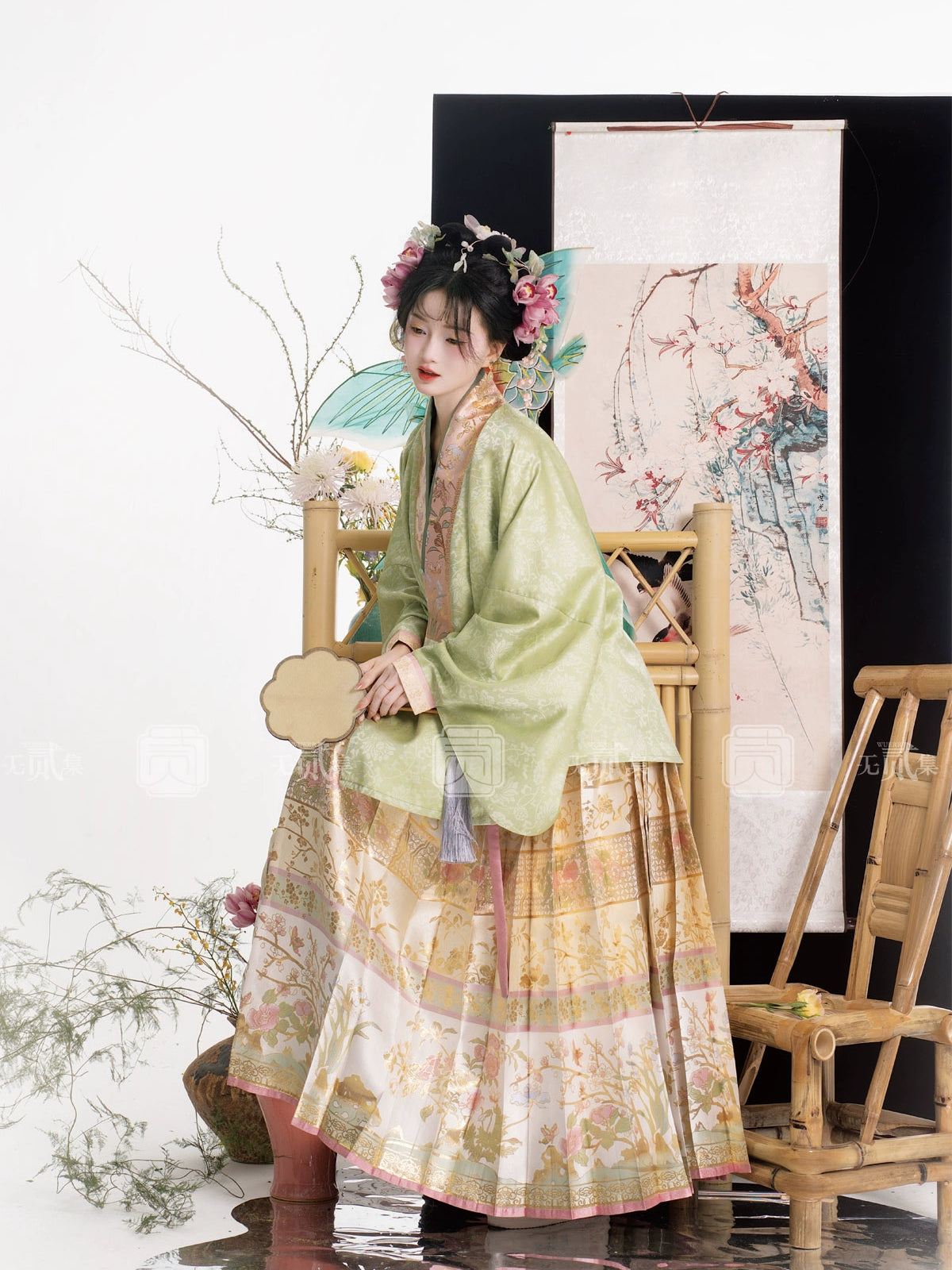 Lookbook Series Rumors Of Flowers Autumn Hanfu