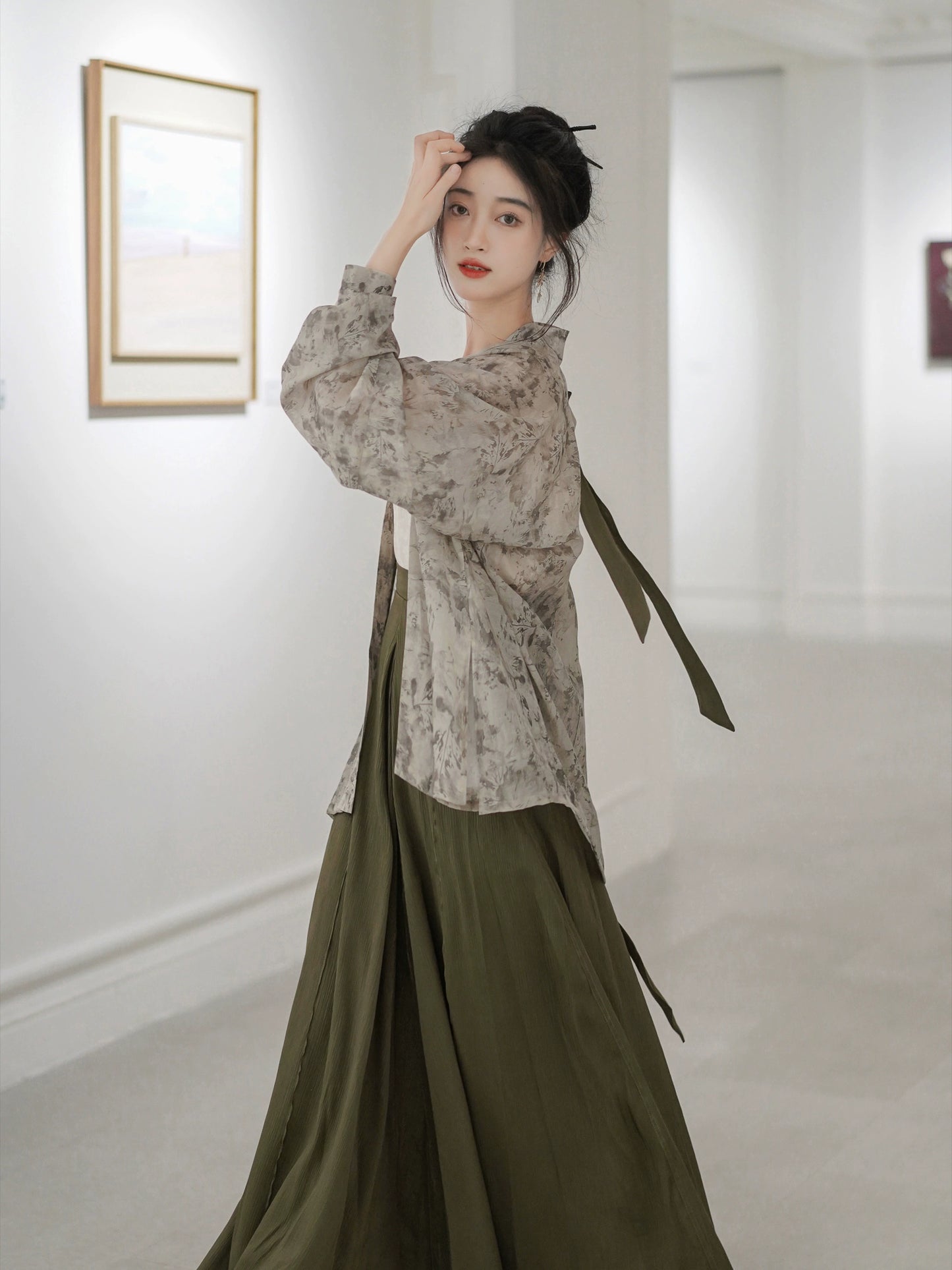 Lookbook Series Matsuzama Fog Autumn Song Hanfu