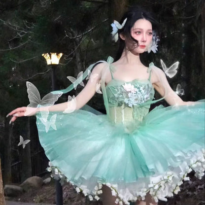 Oriental Aesthetics Series Crystal Clear Hanfu Dress