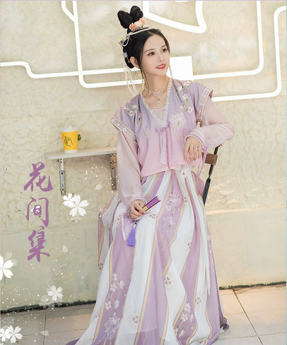 LOOKBOOK SERIES New Chinese Long-Sleeved Shirt Hanfu