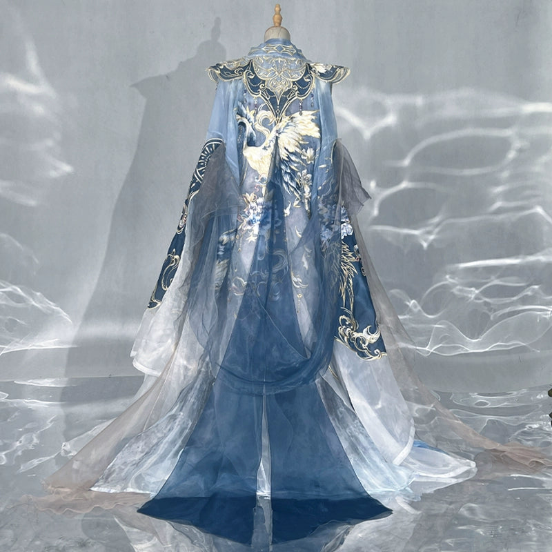 Ethereal Dreamscape Series Supreme Hanfu-Cranetide