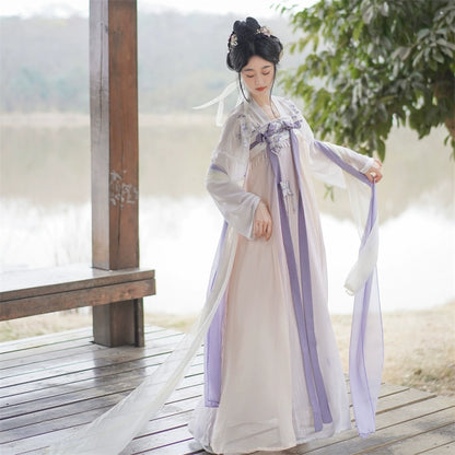 LOOKBOOK SERIES Tang Dynasty Cloud Butterfly Hanfu