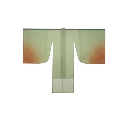 Shangyao Retreat Series Green Gradient Song Hanfu