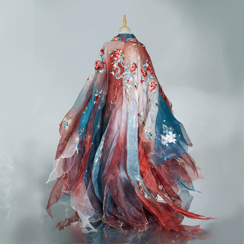 Ethereal Dreamscape Series Supreme Hanfu-Crimple