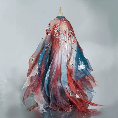 Ethereal Dreamscape Series Supreme Hanfu-Crimple