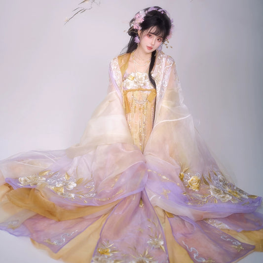 Ethereal Dreamscape Series Supreme Hanfu-Camellight