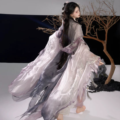 Ethereal Dreamscape Series Supreme Hanfu-Mist Sunset Glow