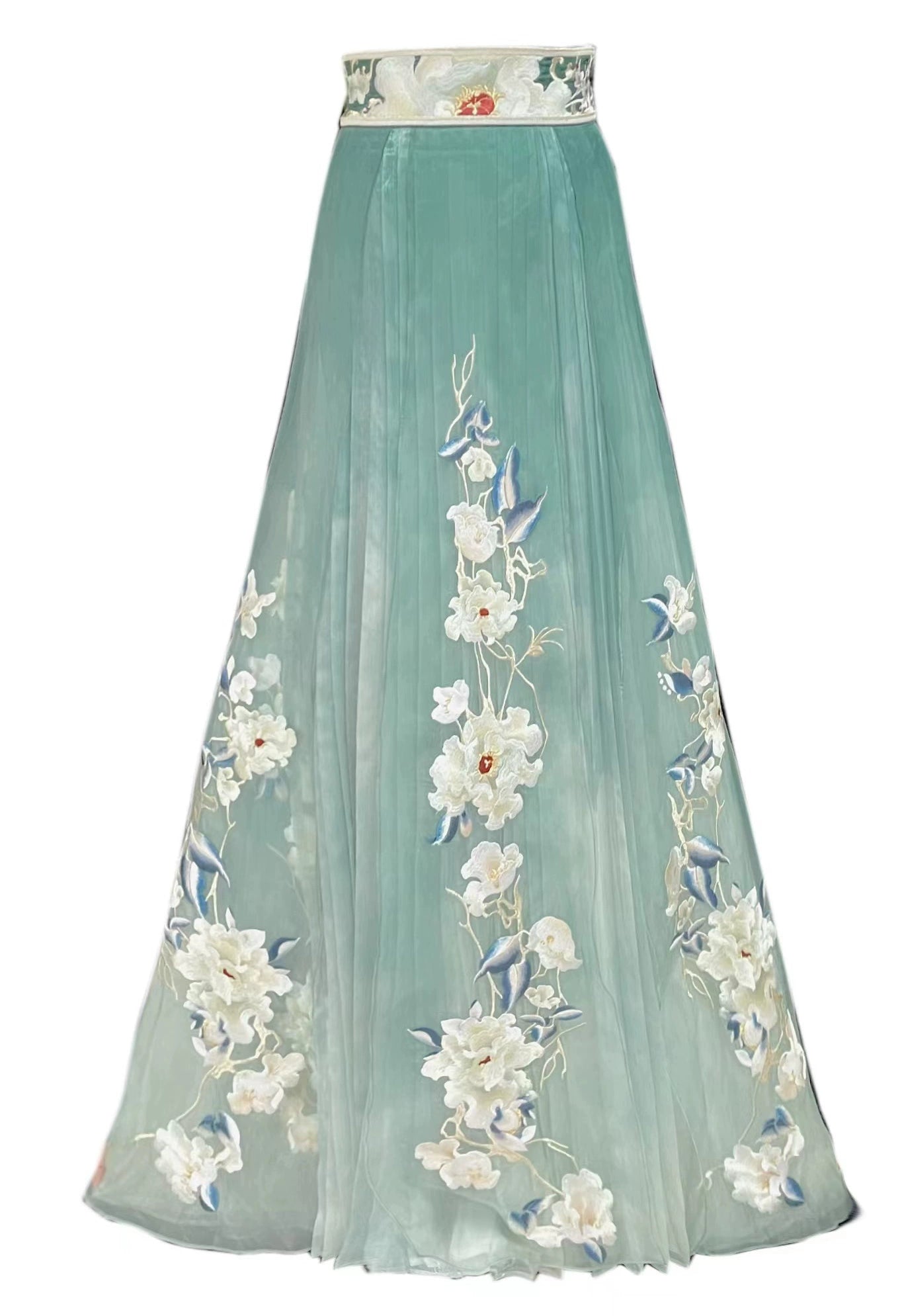 Haute Couture Series Woven Fabric Embroidered Hanfu Qing Huan Novempax Peaceglade