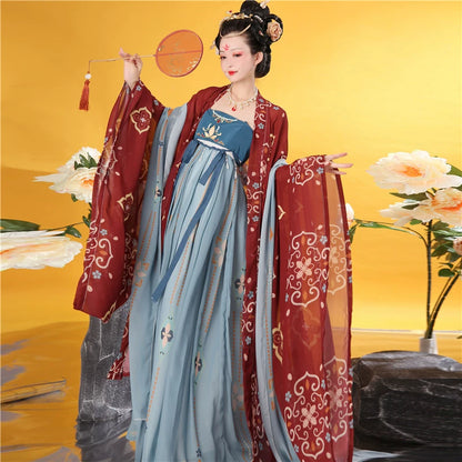 Original Hanfu women's Tang Dynasty Supreme Beauty PLUS SIZE