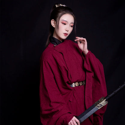 LOOKBOOK SERIES Ming Dynasty Unisex Round Collar Robe