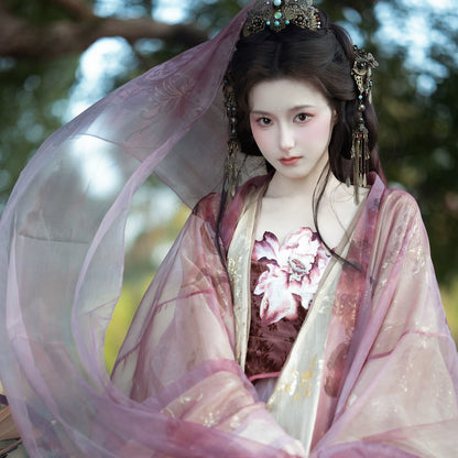 Timeless Fragrance Series Withered Lotus Hanfu