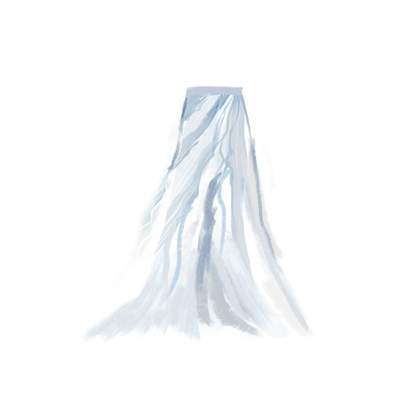 Twelve Flower Goddesses Series 2.0-Icy Gauze Lily
