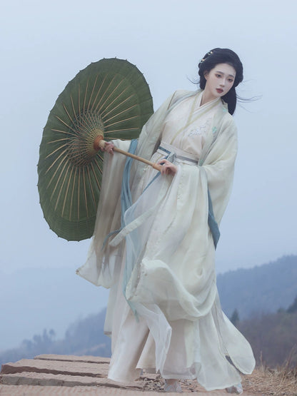 Lookbook Series Ethnic Minority Hanfu Sweeping Pool