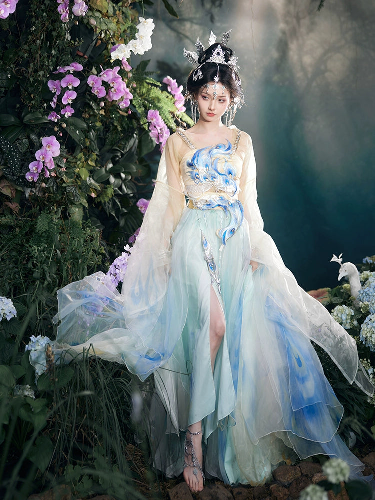 Timeless Fragrance Series Zhen Ji's Sparrow Dance Hanfu