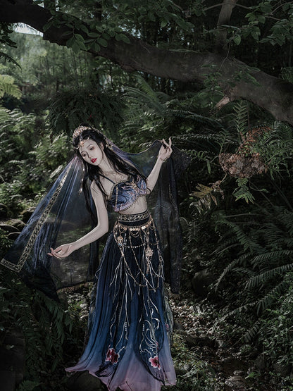 Ethereal Dreamscape Series Supreme Hanfu-Delicate Butterfly Sphenoid