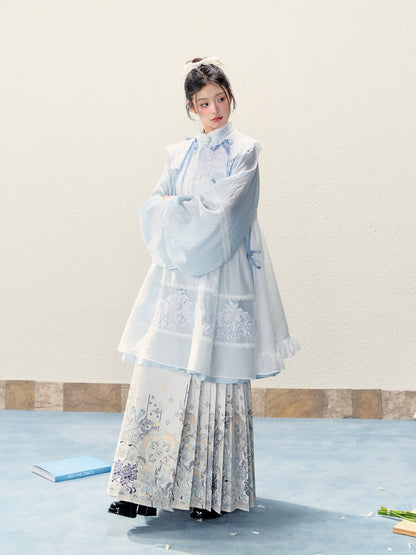 Lookbook Series Strings High-Grade Fabrics Ming Dynasty Hanfu