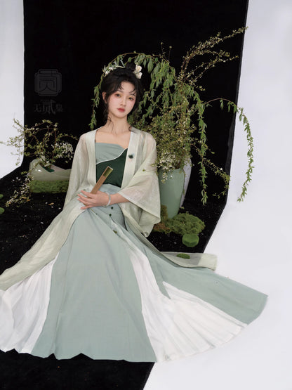 Lookbook Series Pool Wave Autumn Song Hanfu