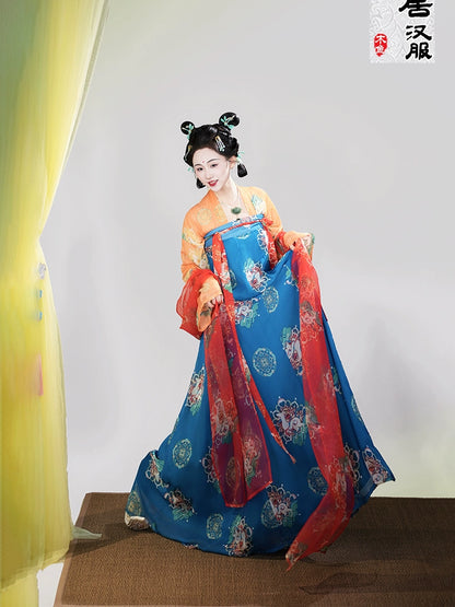 Lookbook Series Summer Autumn Hanfu Nine-colored Deer