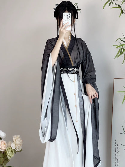 Original Hanfu women's Northern and Southern Dynasties 素语 DA XIU RU