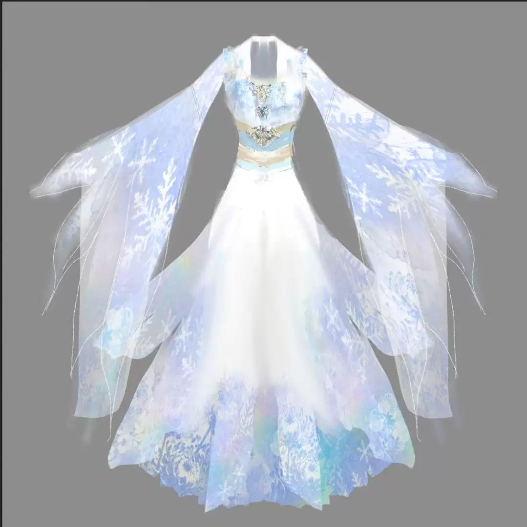 Oriental Aesthetics Series Season Goddess Hanfu Dress