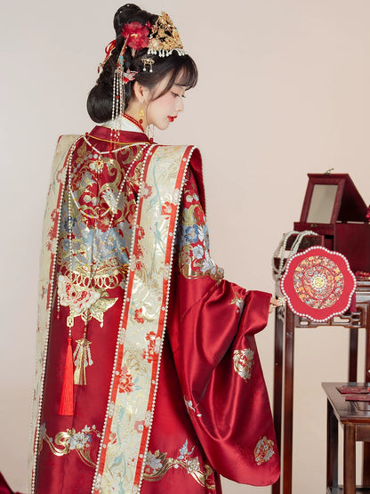 Lookbook Series Summer Autumn Hanfu Bride Wedding Dress