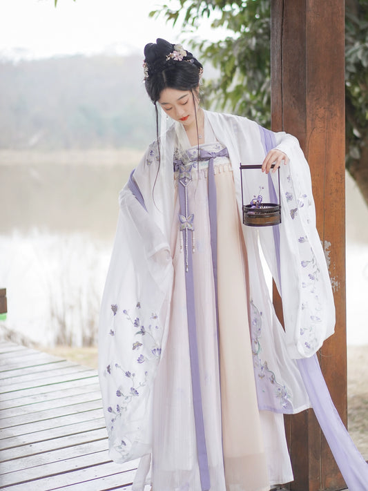 LOOKBOOK SERIES Tang Dynasty Cloud Butterfly Hanfu