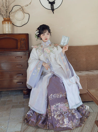 Lookbook Series Modern Hanfu 2025 Purple Mist Ivy