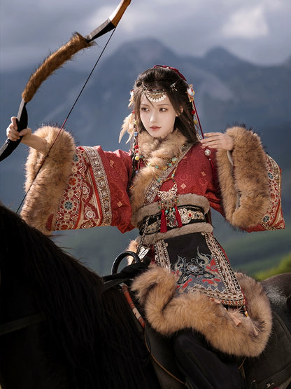 Folkloric Aesthetics Series Qiqige Hanfu