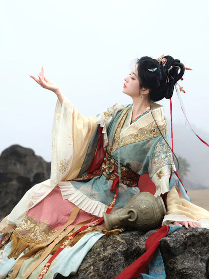 Qing Luan Bao Ping : Azure Phoenix Treasure Vase