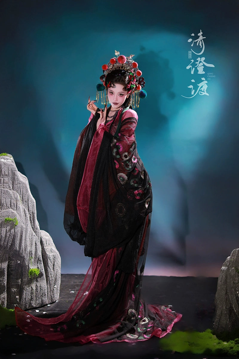 Costume Series Warring States Hanfu Dance Skirt