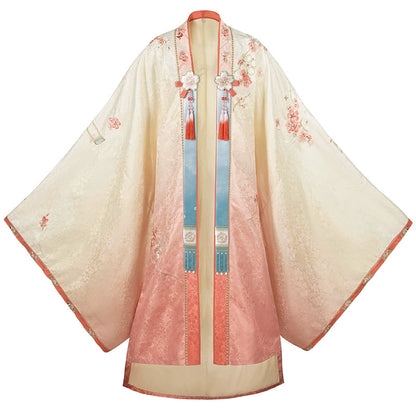 Moran Yingfei : Inkbloom Sakura-Large Sleeve Shirt