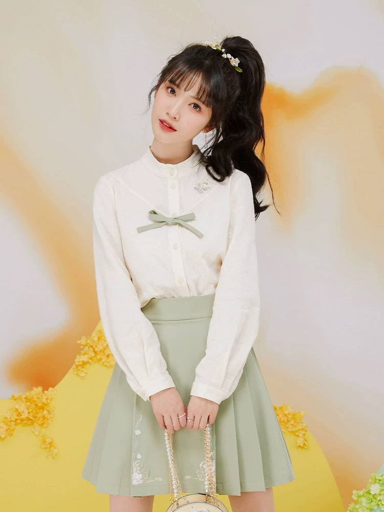 Chun Ri Ge : Sonogram Skirt
