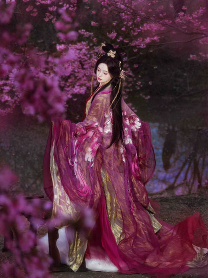 Mythology Series Zhao Ge Embroidered Myrobalan Skirt Hanfu