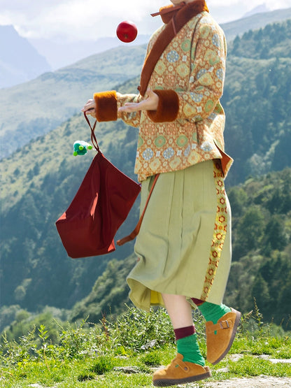 Lookbook Series Palace Wei Jin Dynasty Hanfu Chestnut Syrup