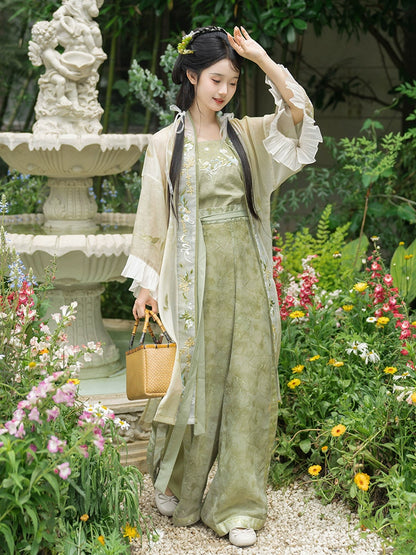 Lookbook Series Modern Hanfu 2025 Tea Dyeing