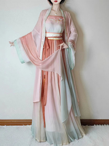 Lookbook Series Tangli Spring Tea Song Dynasty Spring Summer Style