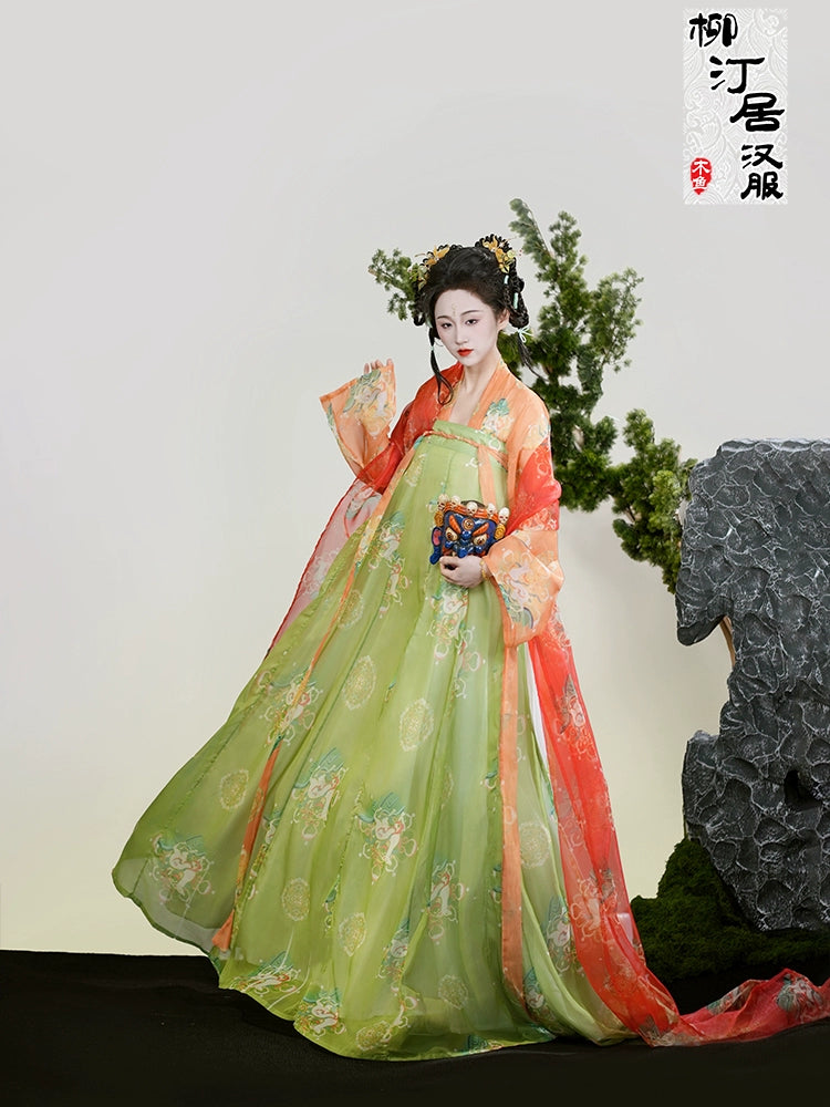 Lookbook Series Summer Autumn Hanfu Nine-colored Deer Second Verion