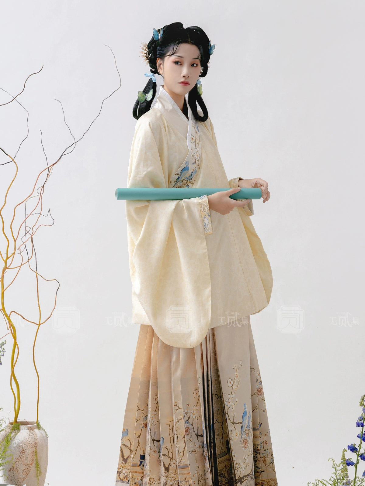 Lookbook Series A Piece Brocade Autumn Hanfu