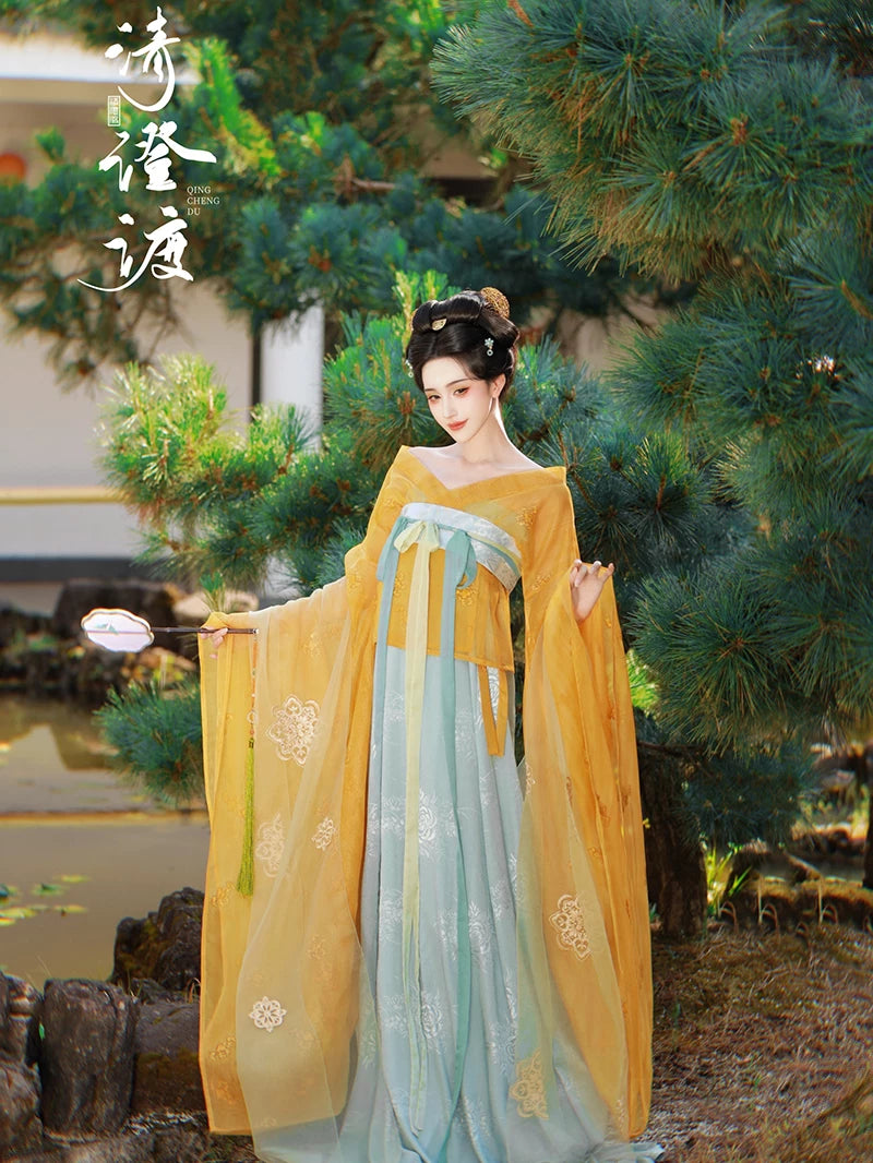 Costume Series Hanfu Dance Skirt Beginning of Autumn