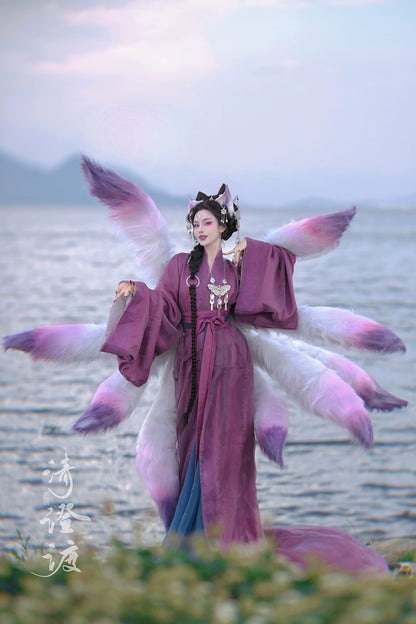 Costume Series Fox Fairy Hanfu Dance Skirt