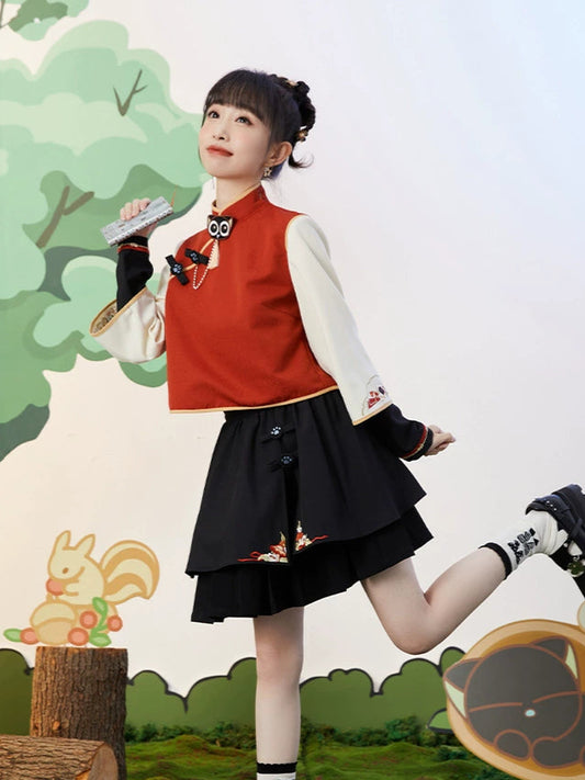 Xiao Hei Shui Wang Wang : Tear-Crystal Skirt