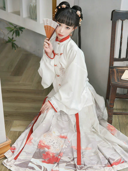 Si Shi Ling Hua : Four Seasons Water Caltrop Blossom